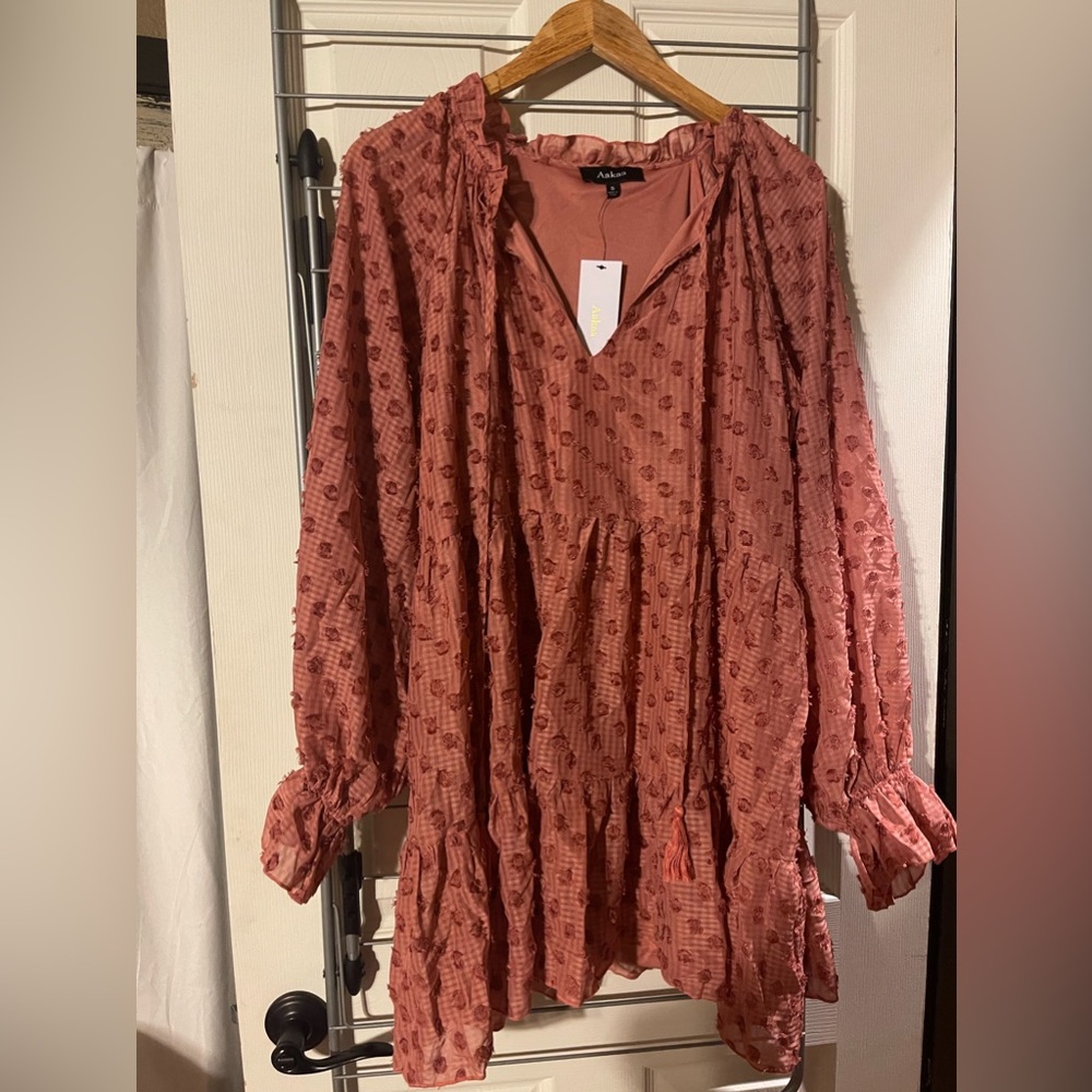 Brand New Women’s Blush Tunic Dress with Tags